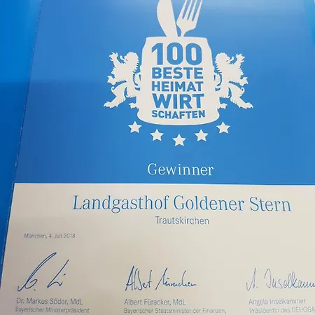Landhotel Goldener Stern 3* Trautskirchen